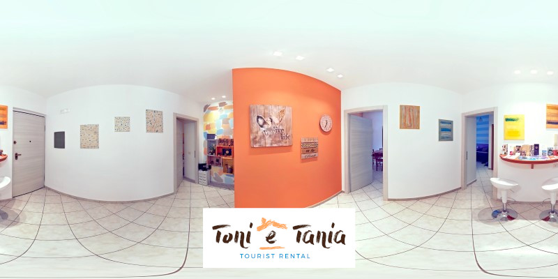 Virtual Tour della struttura Toni e Tania - Tourist Rental - watermark